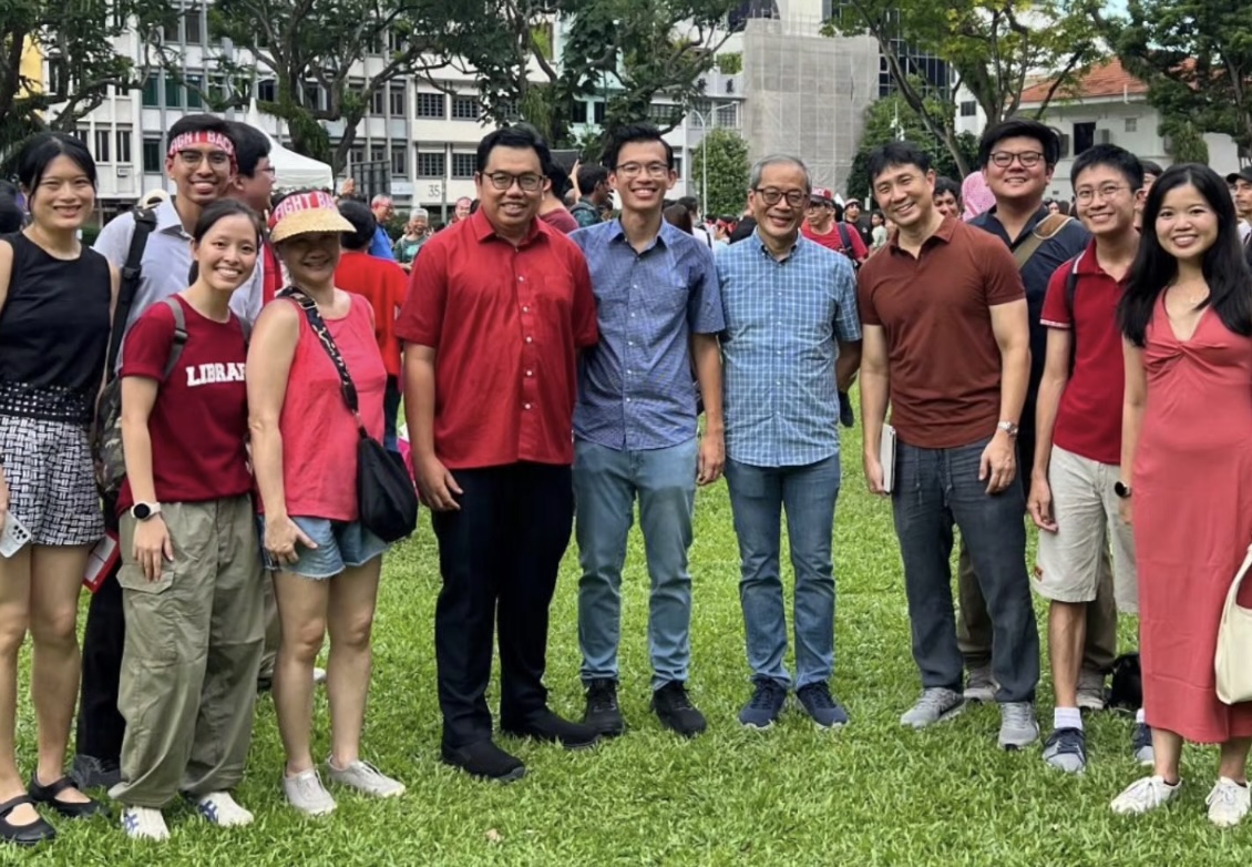 WP Team attends People's Labour Day Rally 2025 at Hong Lim Park
